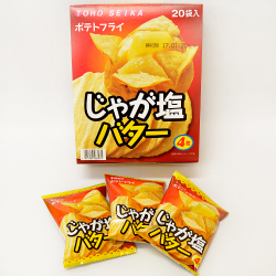 k-4-06ｊｙ 【東豊】ポテトフライ 20入　じゃが塩バター【駄菓子】