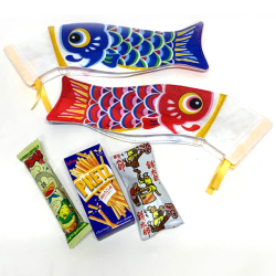 kta-113 ラッピング袋入りお菓子詰め合わせ　こいのぼりFP　1個　（取合せ/詰め合せ/詰合せ）