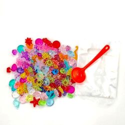 ns-433tow 宝石すくい　約1,000g入（アクリルアイス似　宝石つかみ取り用にも）