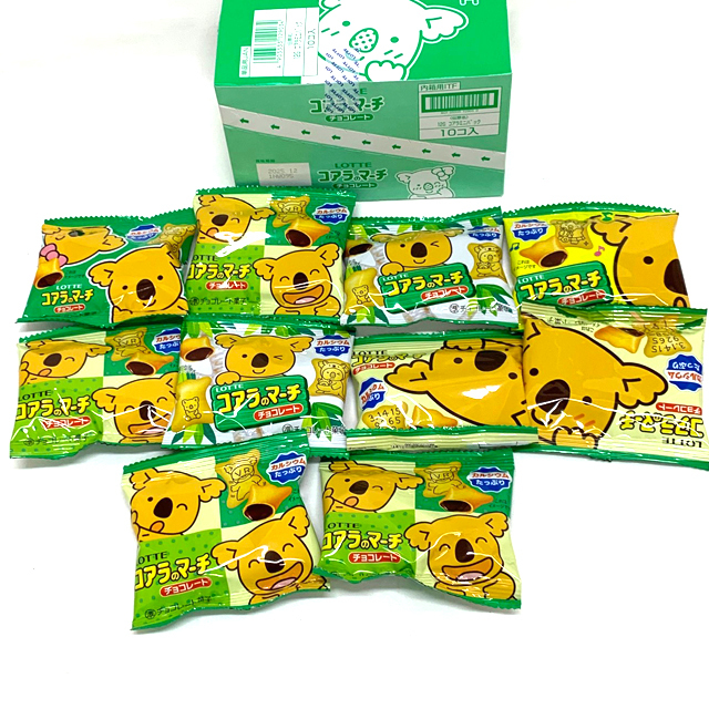 cho-135 コアラのマーチミニパック 10入【駄菓子】