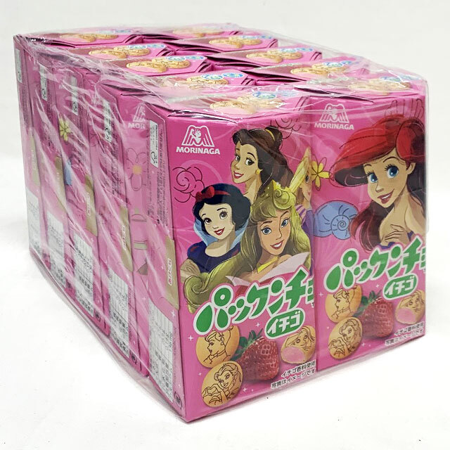 cho-138i 41gパックンチョ いちご 10入【森永製菓／駄菓子】