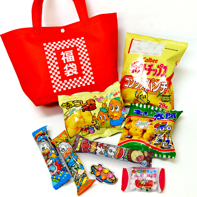 kta-089 お菓子詰め合わせ 福袋トートバッグ入（取合せ/詰め合せ/詰合せ）