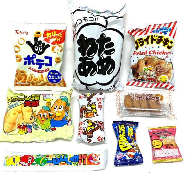 袋菓子 kta-126 キャラクター綿菓子袋入ジャンボお菓子詰め合わせ（取合せ