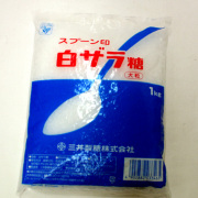 bmcs-212 【ケース販売】わたがし用　白ザラメ（ざらめ / 粗目）　20kg（1kg入×20）