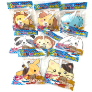 gk-943tat どうぶつ吹き戻し　25入（まきとり/まきどり/巻鳥/吹き戻し/巻き鳥/巻取り）