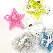 gl-440ima 【３６個入タイプ】光るスターペンダント　36入(フラッシュダイヤスターペンダント）