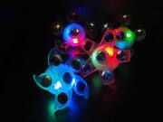 gla-32san 光るピカピカスピナー指輪（光る指輪） 24入