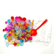 ns-433tow 宝石すくい　約1,000g入（アクリルアイス似　宝石つかみ取り用にも）