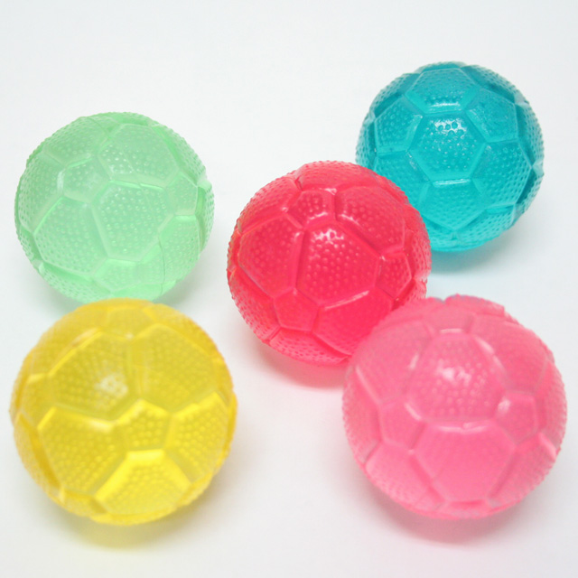 ns-313sak 約49mmスーパーボール クリアサッカーボール　50入