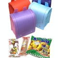 kta-128　新ラッピング袋入りお菓子詰め合わせ　ランドセルバッグ　1個　（取合せ/詰め合せ/詰合せ）