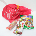 kta-056 ラッピング袋入りお菓子詰め合わせ　金魚　1個　（取合せ/詰め合せ/詰合せ）