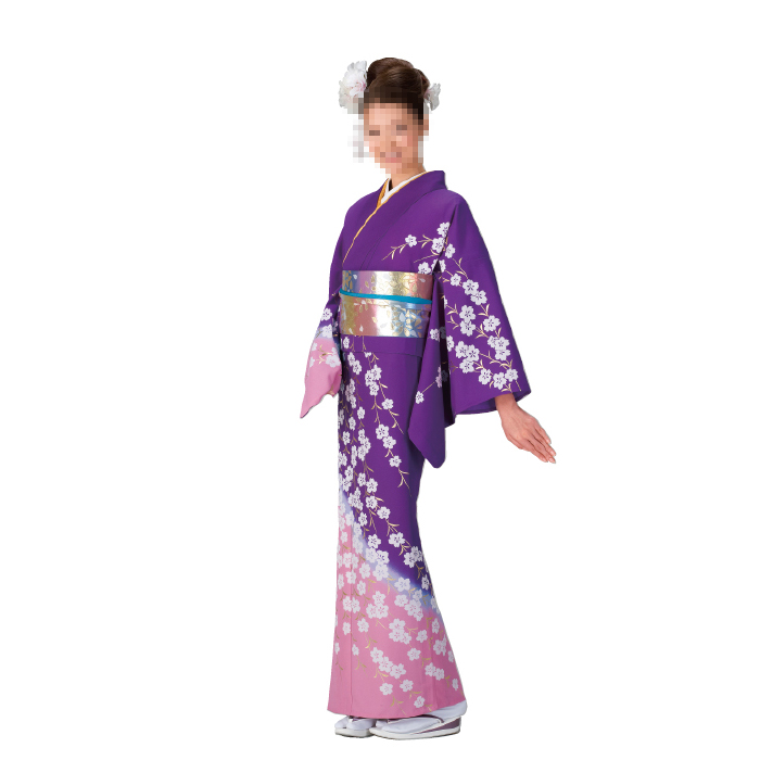 反物】一越絵羽着物反物 着物 きもの | お祭天国 きぬずれ踊衣裳