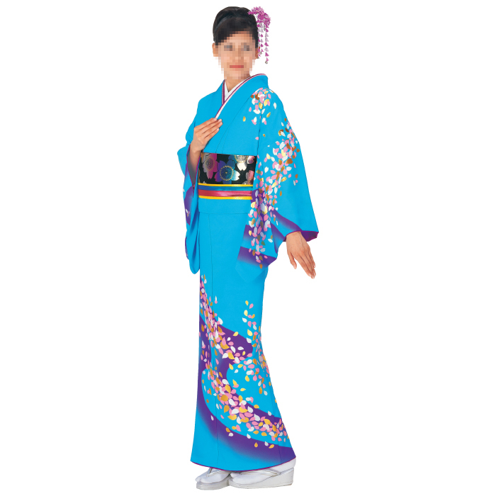 一越絵羽着物反物 着物 きもの | お祭天国 きぬずれ踊衣裳 着物 | 【反物】 一越絵羽着物の通販なら和装専門店「お祭天国