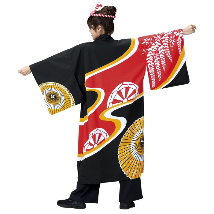 半纏（はんてん・法被・はっぴ）　車柄