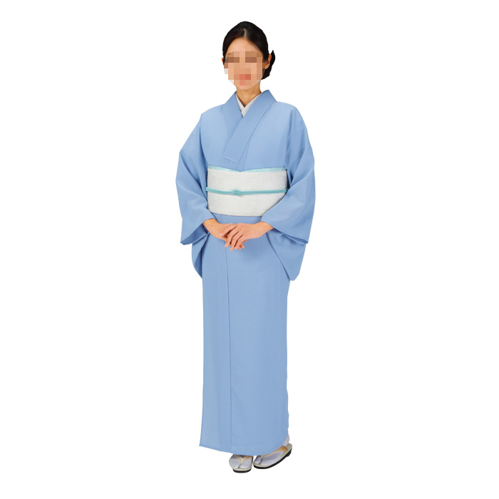 【反物】絽ちりめん色無地着尺