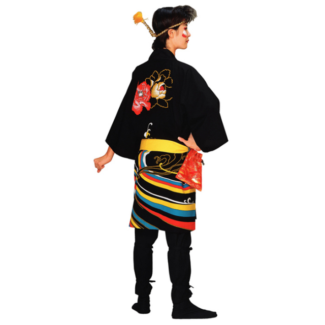 半纏（はんてん・法被・はっぴ）　花柄