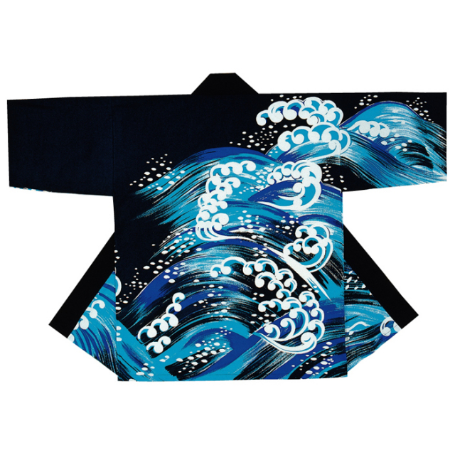 半纏(はんてん・法被・はっぴ) 青波