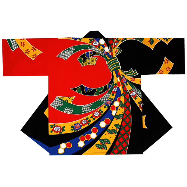 半纏（はんてん・法被・はっぴ）　カラフルのしめ2