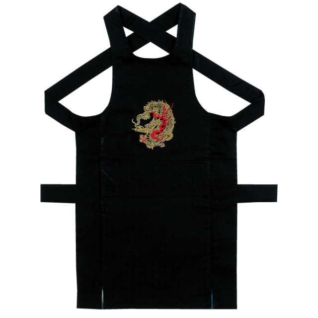 【セール品】刺繍入り黒腹掛