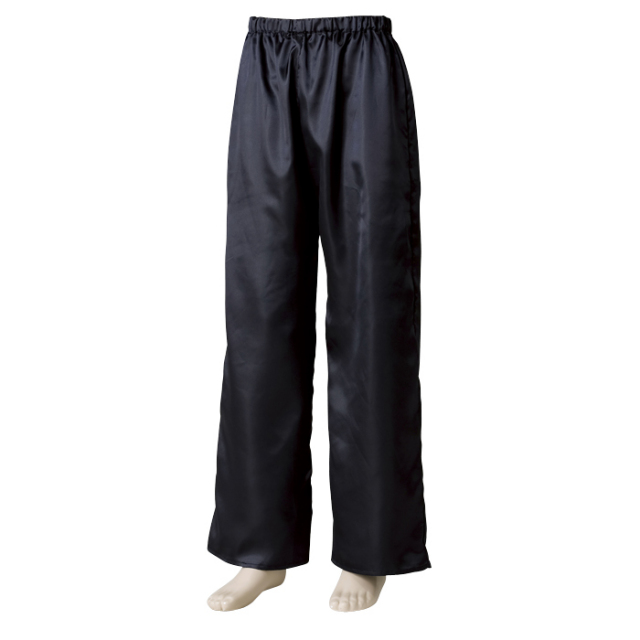 パンツ | サテンストレートパンツ（黒）の通販なら和装専門店