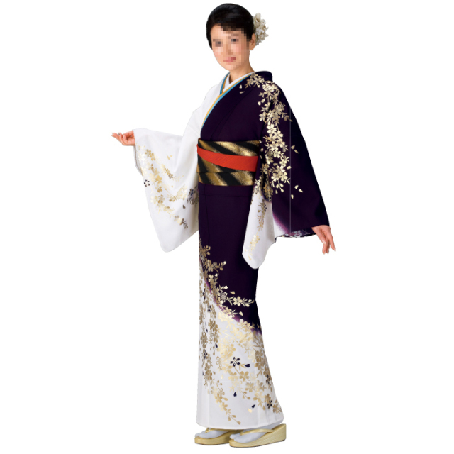 【反物】一越絵羽着物