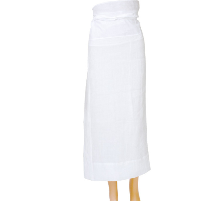 本麻和装下着　本麻ジョーゼット（手もみ楊柳）　裾除け