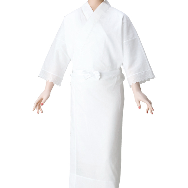 真夏のばち衿スリップ　和装お仕事着