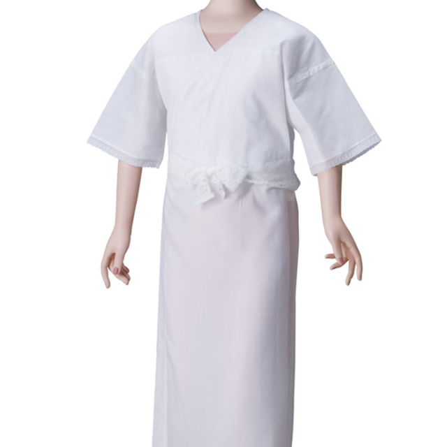 真夏の和装肌着（麻わた汗取りパッド付）