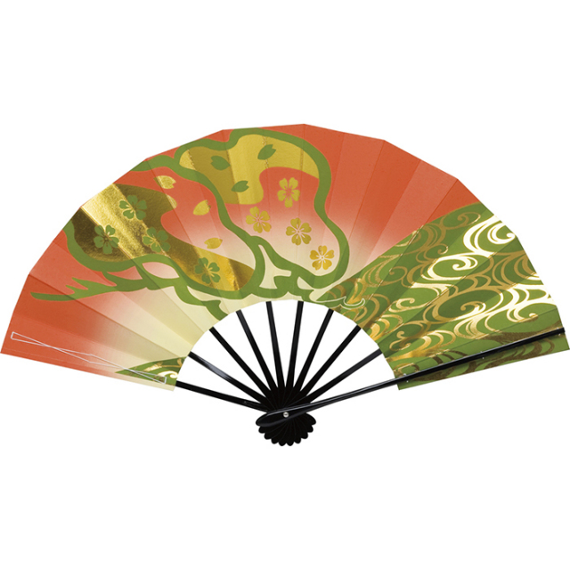 扇子 舞扇 扇子の通販なら和装専門店「お祭天国」 金の流水