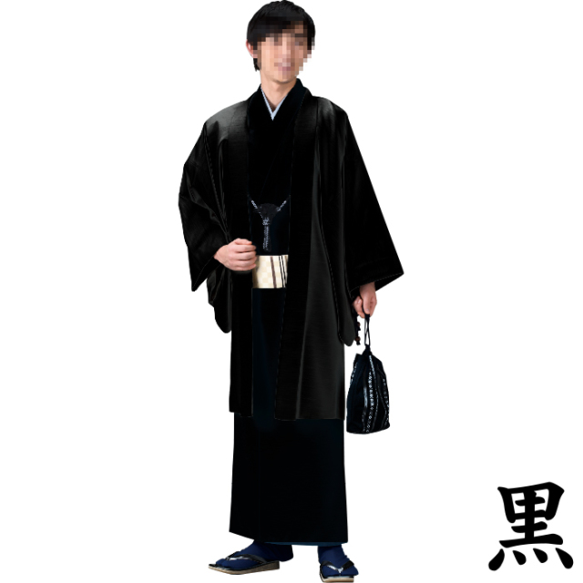 仕立て上がり　袷　着物 楽天市場】レース着物 袷着物 単品 「ブラック×ブラック」 お