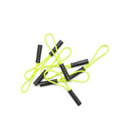 Jones Zipper Pulls  Neon Yellow