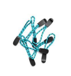 Jones Utility Zipper Pulls Turquoise/Black