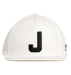 Jones Block J Snapback - White