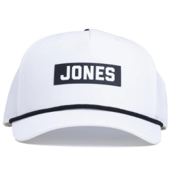 Jones Block Jones Rope Hat White