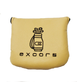 excors Cart Bag Magnetic Mallet Putter Cover Sand Beige