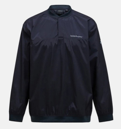PeakPerformance Half Button Wind Crew Black