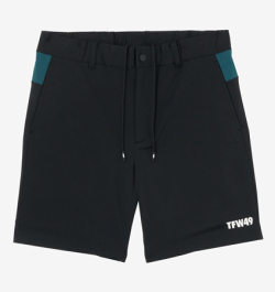 TFW49 HYBRID SHORTS BKxGREEN