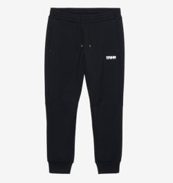 TFW49  26AW CARDBOARD MATERIAL JOGGER PANTS BLACK