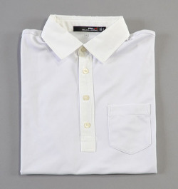 white pique polo