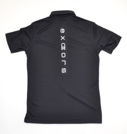 ゴールデンウイーク期間限定Sale !!! excors TREXSH-08 Semi-wide Collar Back Print Shirts Black
