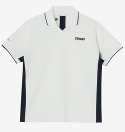 TFW49 BACK MESH SKIPPER POLO WHITE