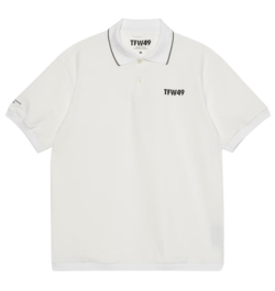 TFW49 26SS SIGNATURE SS REGULAR POLO WHITE