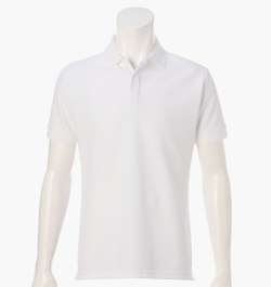 BRIEFING MEN’S MINI LOGO POLO WHITE