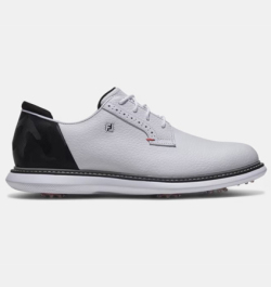 FootJoy Traditions Camo - Blucher #57979 White / Black Camo / Crimson