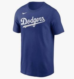 NIKE MLB LA Dodgers Wordmark T-Shirt