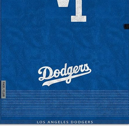 MLB Los Angeles Dodgers Jacquard Towel