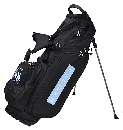 excors Stand Bag Black/Lt.Blue/White