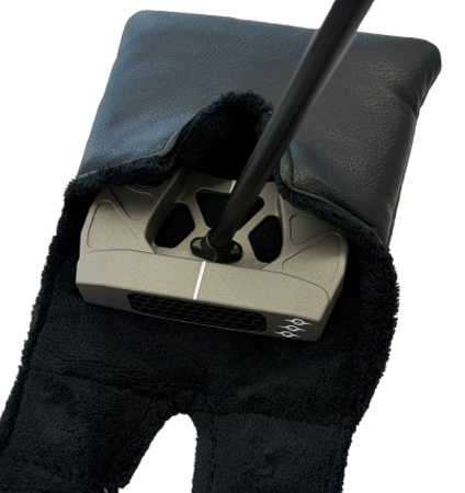 excors Cart Bag Magnetic ZT Mallet Putter Cover Black （ゼロトルク用）