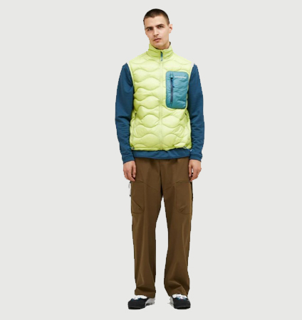 PeakPerformance Helium Utility Down Vest CRYSTAL GREEN