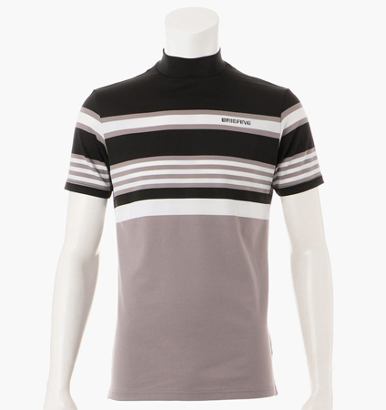 新品 BRIEFING MARINE STRIPE HIGHNECK RF（BRIEFING MENS